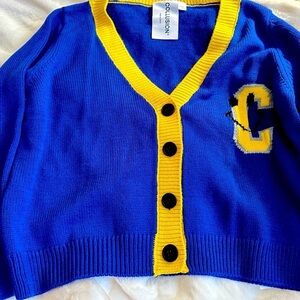 COLLUSION varsity cardigan